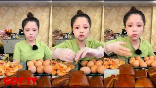 [XiaoYu Mukbang ASMR] MUKBANG SATISFYING.중국 음식 먹기 .Mukbang Chinese Food. N03_17072022-1