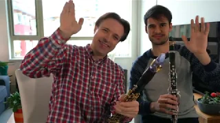 The Tale of Viktor Navorski by John Williams. Jose Franch-Ballester & Bernardino Assunçao, clarinets