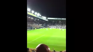 Leeds vs Manchester United Away Fans Chant 5 Cantona's and Georgie Best World 20/09/2011