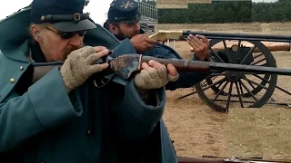 LIVE FIRE! Henry, Sharps, Spencer and Springfield rifles