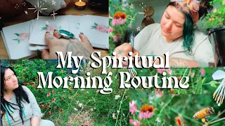 MY SPIRITUAL MORNING ROUTINE // Australian Pagan witch