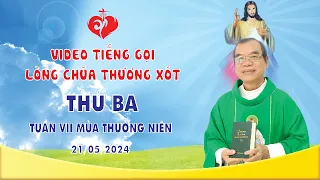 VIDEO TIẾNG GỌI LÒNG CHÚA THƯƠNG XÓT | THỨ BA TUẦN VII MÙA THƯỜNG NIÊN | 21/05/2024