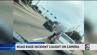 Road rage incident caught on camera