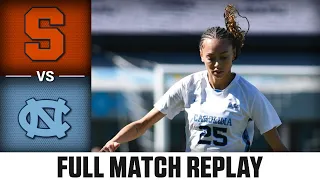 Syracuse vs. North Carolina Full Match Replay | 2023 ACC Women's Soccer