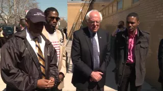 Brownsville Public Housing Press Conference | Bernie Sanders