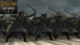 MEN, ELVES AND DWARVES DEFEND ERYN VORN (Siege Battle) - Third Age: Total War (Reforged)