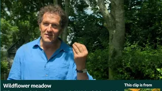 Monty Don sowing wildflower meadow Gardeners World August 2019