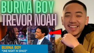 BURNA BOY & TREVOR NOAH INTERVIEW! (The Daily Show) One Night In Space Madison Square REACTION!