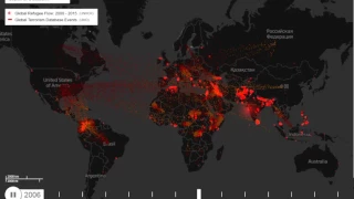 Global Situation Space: Refugees fleeing terrorism