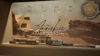 Dune (Arrakis) Ambience ☾ 🪐ASMR Study Ambience + Ambient Music for Deep Focus