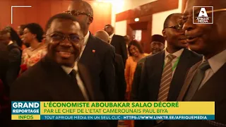 LE CENTRAFRICAIN ABOUBAKAR SALAO DÉCORÉ POUR AVOIR FAIT DÉCOLLER LES MARCHES FINANCIERS DE LA CEMAC