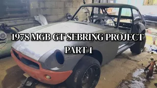 MGB GT Sebring Project Introduction