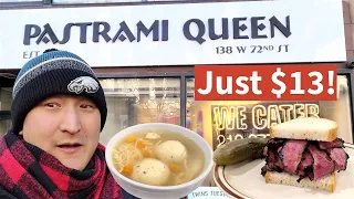 Trying PASTRAMI QUEEN! Is NYC's Cheapest Pastrami Worth it?