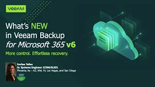 What’s New in Veeam Backup for Microsoft 365 v6