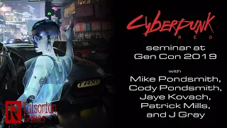 Cyberpunk Red and 2077 at GenCon 2019
