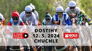 ŽIVĚ 🔴 | dostihy Chuchle – 12. 5. 2024