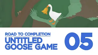 Untitled Goose Game Platinum Trophy Guide 05 / A SECRET PRIZE