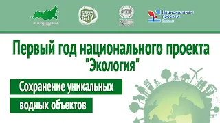 ДЕБАТЫ: "Сохранение уникальных водных объектов"/ ПЕРВЫЙ ГОД НАЦИОНАЛЬНОГО ПРОЕКТА «ЭКОЛОГИЯ»