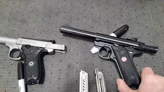 Ruger Mk4 vs Smith and Wesson victory