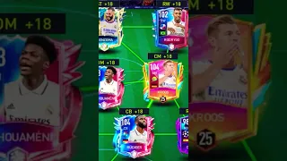 The Best Possible 22/23 Season Real Madrid Squad! #fifamobile #fifa23 #fifamobile22 #realmadrid