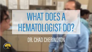 What Does a Hematologist Do? | Dr. Chad Cherington