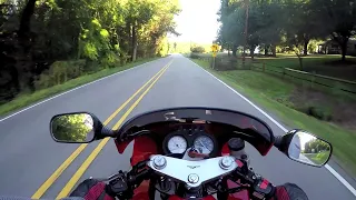 1996 Moto Guzzi 1100 Sport/riding video