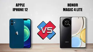 APPLE IPHONE 12 vs HONOR MAGIC 4 LITE - Full specs comparison