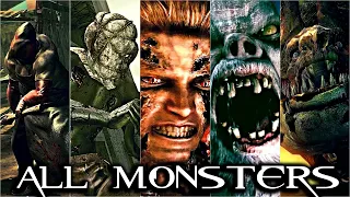 Resident Evil 5 - All Monsters/Boss Fights ft Gameplay