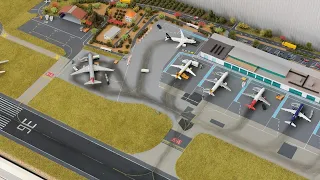 How to build a realistic modelairport part 1 / Airport2.k