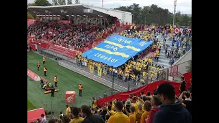 Dijon / Sochaux (0:2) : revivez l'ambiance avec les deux parcages sochaliens à Dijon !!! (2022:23)