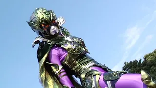 Yatsurugi Sonicjak Whip Warrior Villainess with Purple Catsuit, Breast Armor and Underwear of Power