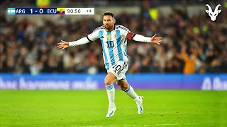 Lionel Messi vs Ecuador 2023 | 1080i HD