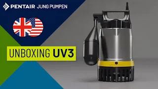 Unboxing wastewater pump MultiDrain UV 3 from Jung Pumpen