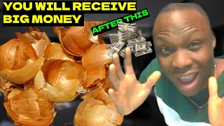 You'll Never Throw Away Onion Skin After Watching This - It brings money love