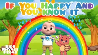 If You Happy and You Know It🎶 - Kids Rhymes & Cartoons