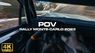 Rally Monte-Carlo '23 | Helmet POV 4K 60fps Raw Sound + Notes