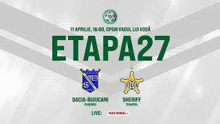LIVE: DIVIZIA NAȚIONALĂ,Etapa 27 .DACIA-BUIUCANI   - FC SHERIFF 11.04.2021, 16:00