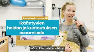 Ikääntyvien hoidon ja kuntoutumisen osaamisala, Lähihoitaja