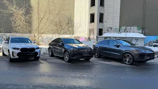 Новые BMW X6, Mercedes GLE, Cayenne Coupe 2024.