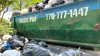 Trash piling up at Gwinnett County apartment complex