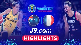 Australia 🇦🇺 - France 🇫🇷 | Game Highlights - #FIBAWWC 2022