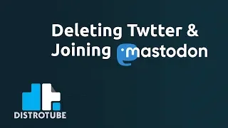 Deleting Twitter and Joining Mastodon
