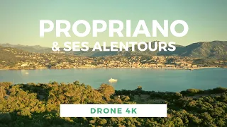 PROPRIANO & SES ALENTOURS (Olmeto, Campomoro) 4K DJI Mavic 2 Pro CORSE