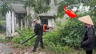 Neighbors Tell Us Help Clean Transform the Yard Garden old mother house overgrown grass grass cut