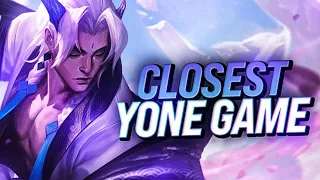 MY CLOSEST YONE GAME YET!   YASSUO FULL GAMEPLAY [Archive]