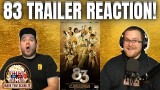 83 TRAILER REACTION!!! | Kabir Khan | Ranveer Singh | Deepika Padukone | Pankaj Tripathi | Dec 24th