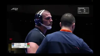 HWT Ryan Catka (Virginia) vs Connor Barket (Duke)