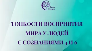 Тонкости восприятия мира у людей с сознаниями 4 и 6