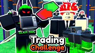 I Did a TRADING CHALLENGE vs DIGITO!! (Toilet Tower Defense)