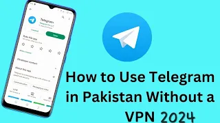 How to use telegram in pakistan without vpn | Telegram connecting problem solved | Zubi tech hub